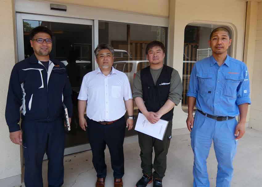 建設業青年部会甑島支部総会／新支部長に平嶺氏
