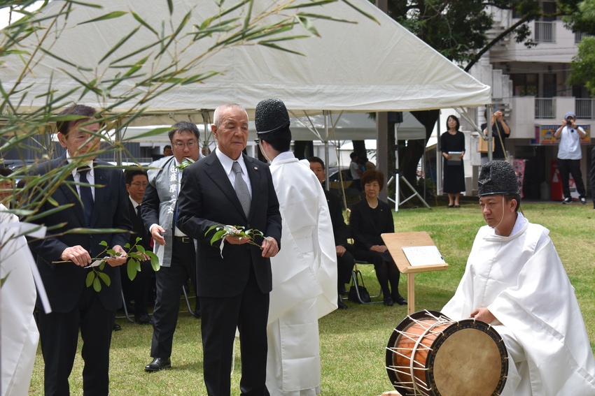 薩摩義士頌徳慰霊祭/偉業継承と交流発展/鹿児島市