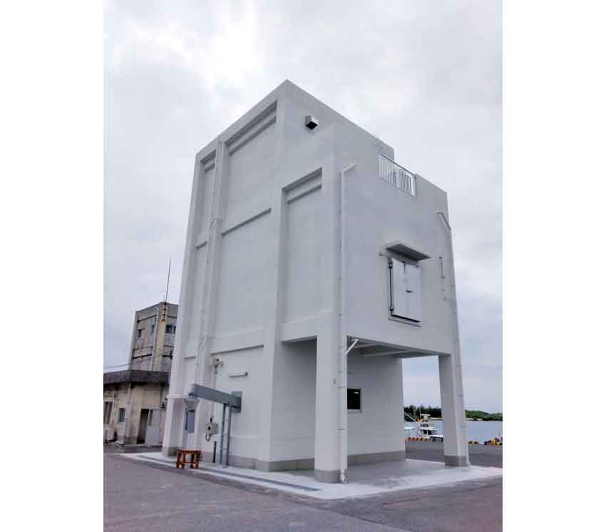 新製氷施設完成／本土出荷へ鮮度保持／漁業協組喜界支所