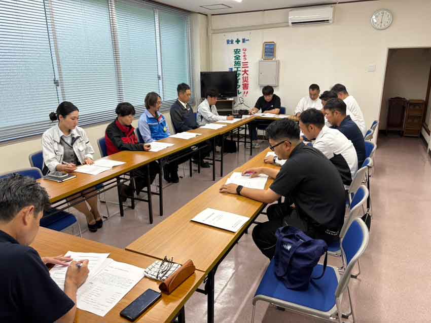 建設業青年部会川内支部総会