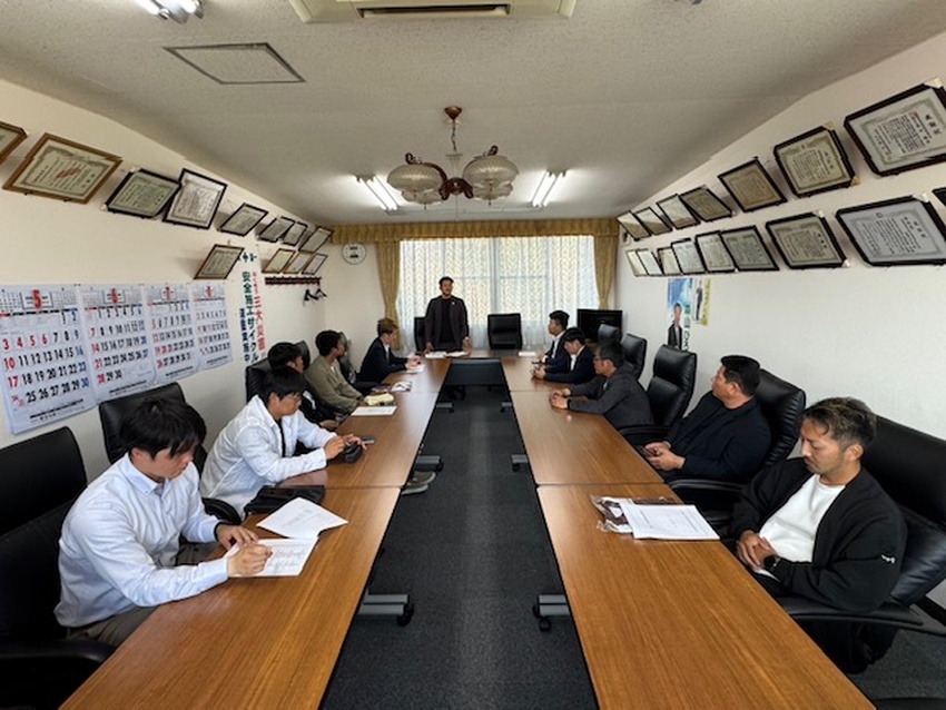 県建設業青年部会鹿屋支部総会