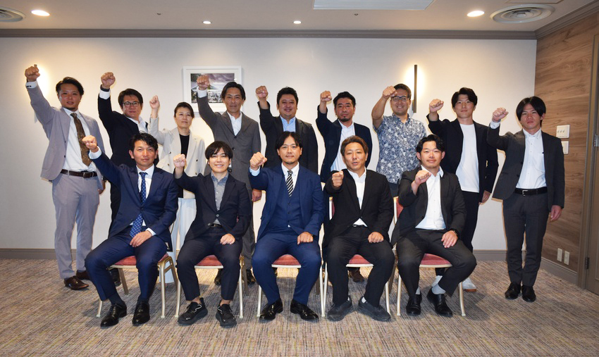 建設業青年部会鹿児島支部総会　／新支部長に竹下氏