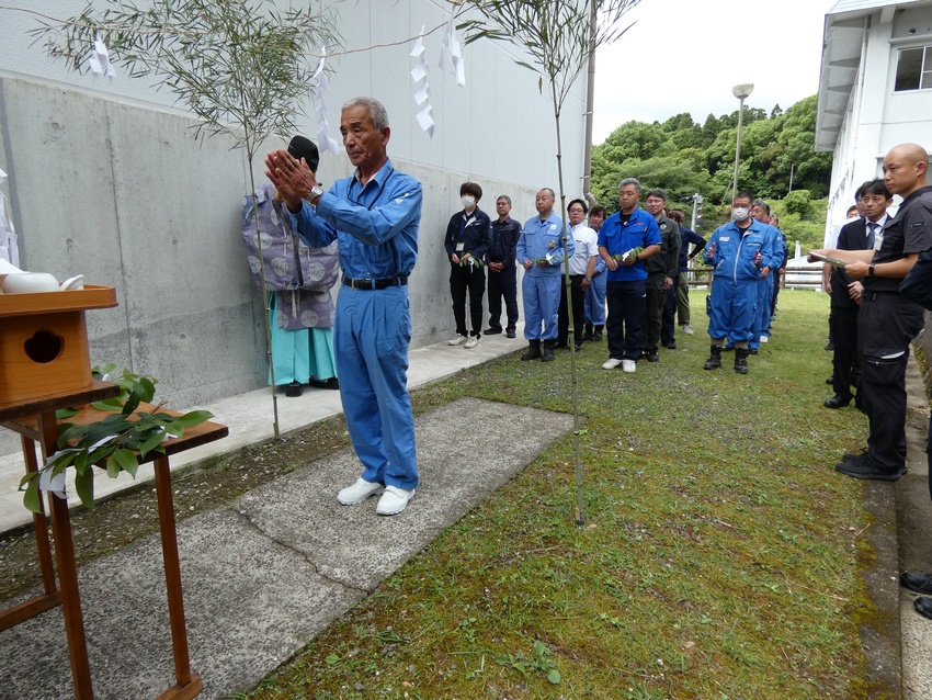 薩摩川内市で水神祭／通水７０周年　安定供給を願う