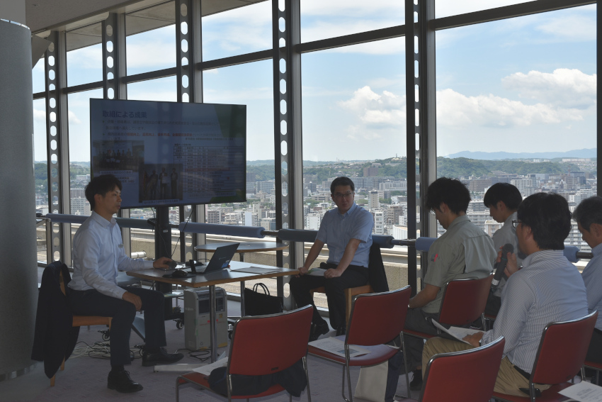 取組み事例報告会/技術力向上に貢献/県工業技術センター