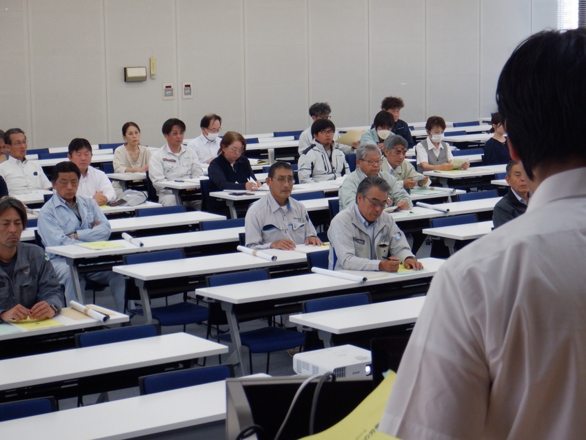 建災防、全国安全週間説明会