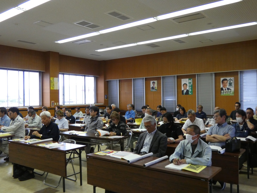 建災防、全国安全週間説明会