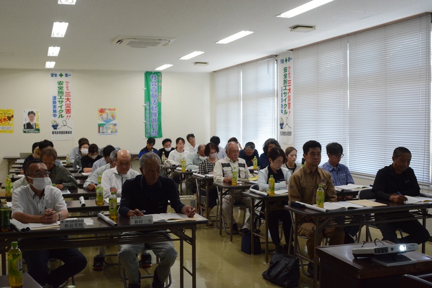 建災防、全国安全週間説明会