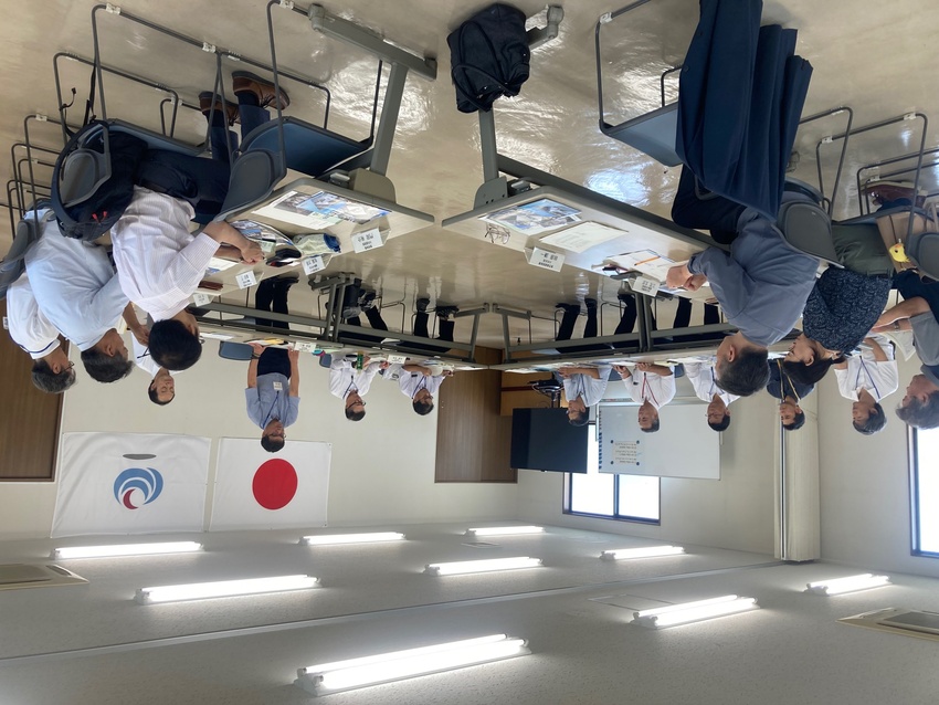 川内川河川/報道機関と意見交換/有事の情報「分かりやすく」