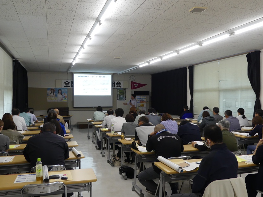 建災防、全国安全週間説明会/曽於分会