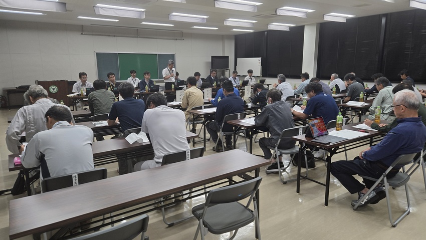 建協種子島支部×熊毛支庁建設部 意見交換/相互扶助の関係構築/手を取り事業確保を