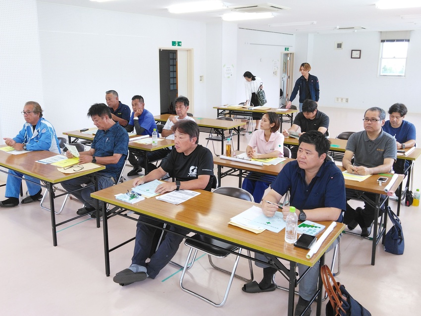 建災防、安全週間説明会/奄美分会