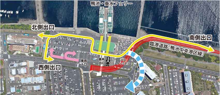 特定港湾施設計画案(本県関係)/起債 4港で14.4億投入/新規で谷山1区改良
