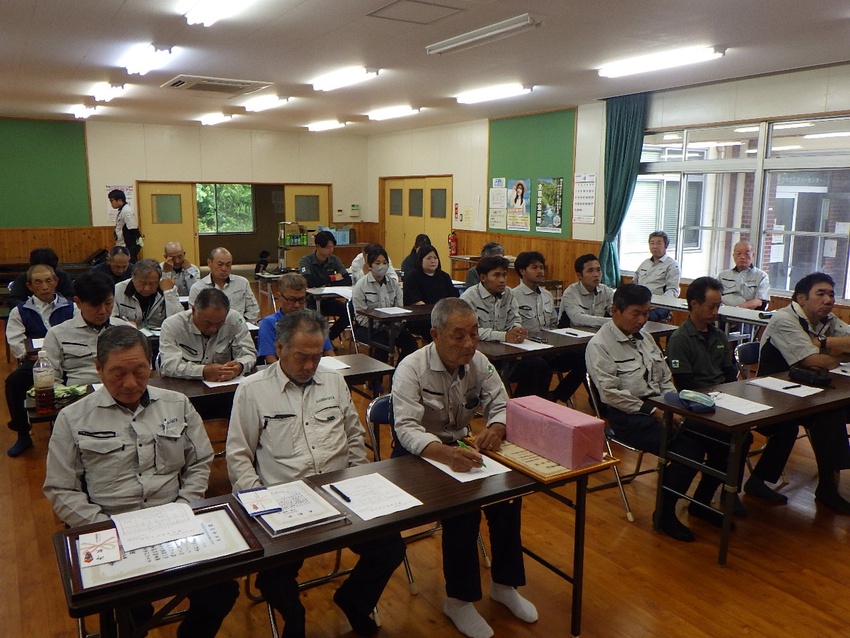 労災防止へ安全大会 /浜畑組