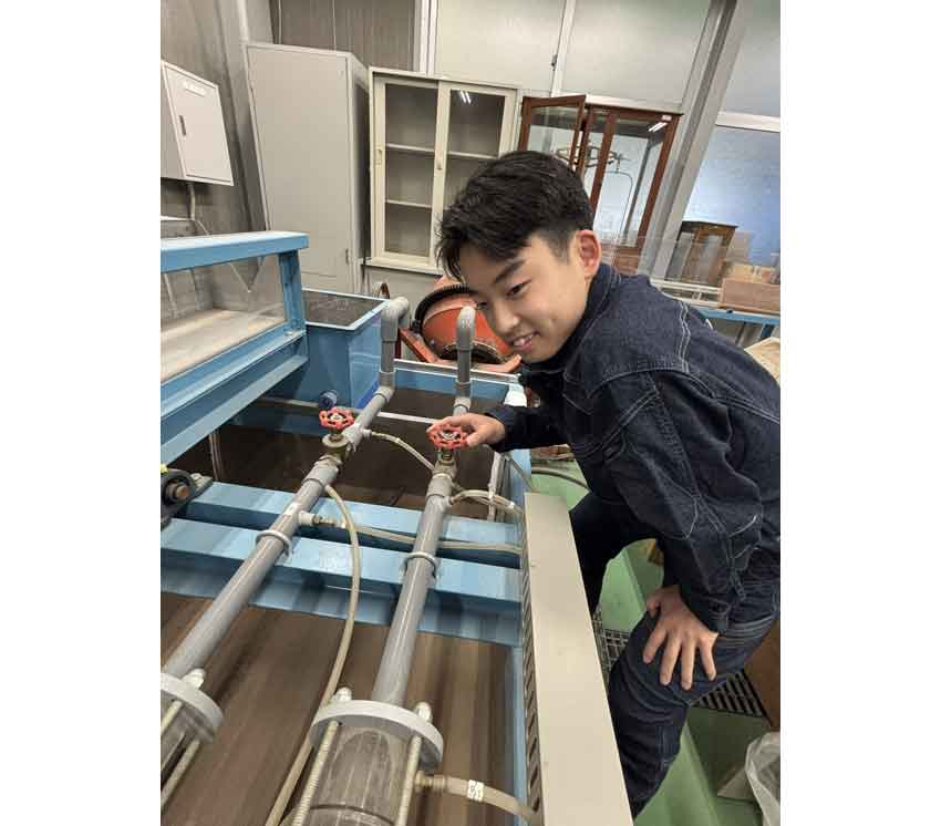 輝け若人/鹿児島実業高校3年 総合学科環境土木系列 上久保 兼伸さん/建築のプロを目指して