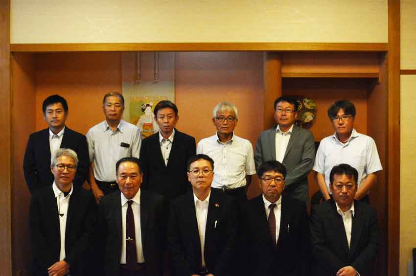 南さつま市建設同友会総会/上東会長続投/災害対策に一丸で