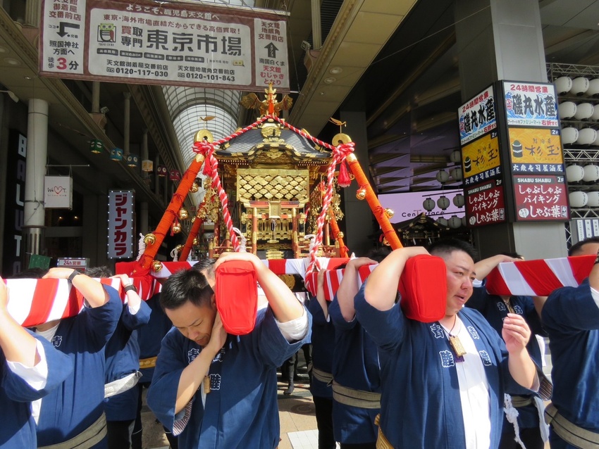 鹿児島JC/おぎおんさぁで一番神輿