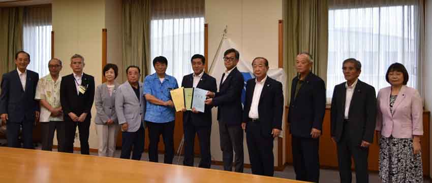 南薩総合開発期成会が知事要望／新規国営かん排・南薩２期／来年度に全体実施設計を