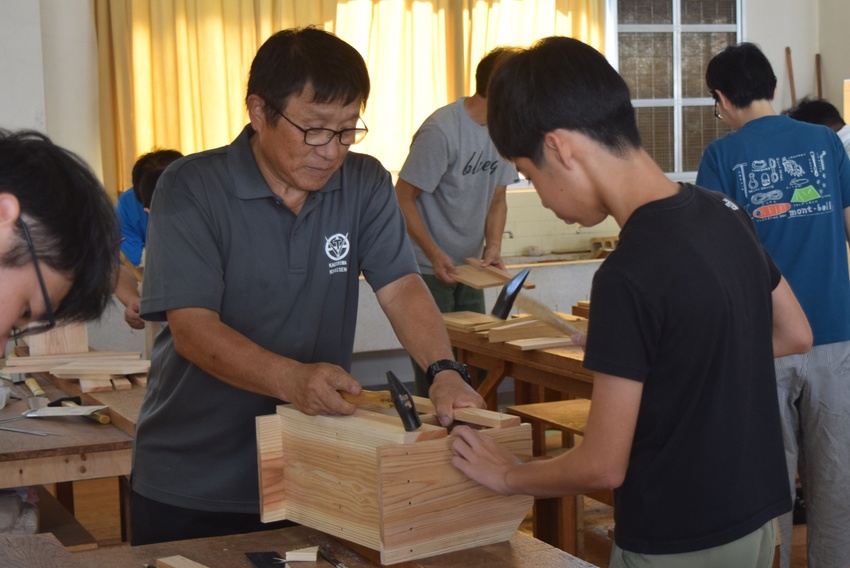 夏休み親子工作教室