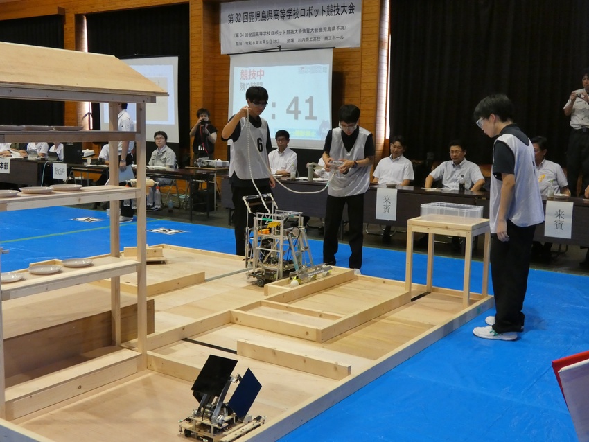 県高校ロボット競技大会／隼人工、鹿工が全国へ