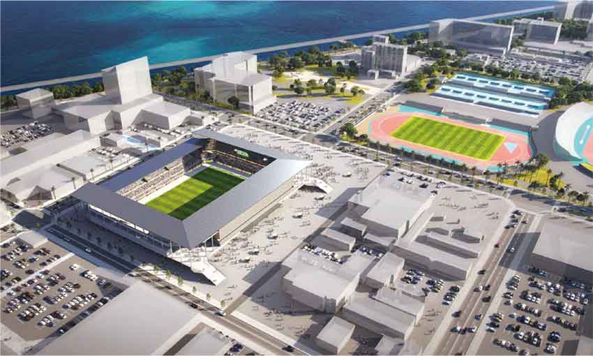 鹿児島市 スタジアムの候補地/24日に方向性示す プロジェクトを追う/鴨池庭球場が有力か/費用面や時間軸で