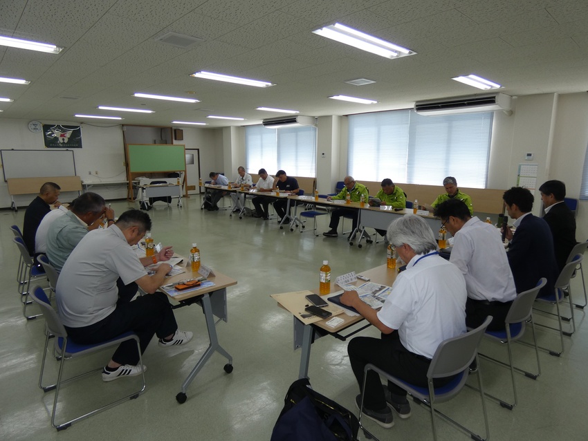 建協４支部と鹿国道事務所が意見交換／総合評価　地元配慮の加点を／猛暑期間の対策も検討
