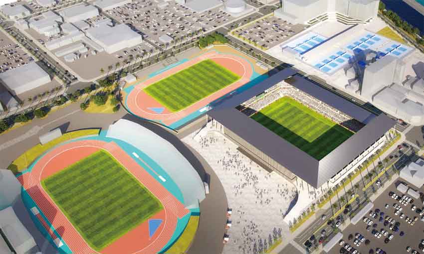 鹿児島市議会　スタジアム　鴨池庭球場へ／複合化は検討除外／３２年度、建設想定