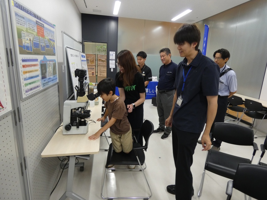 薩摩川内市で下水道フェア/処理の仕組み知って