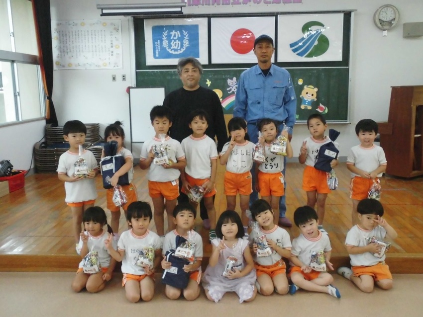 地域貢献活／建設業青年部会甑島支部