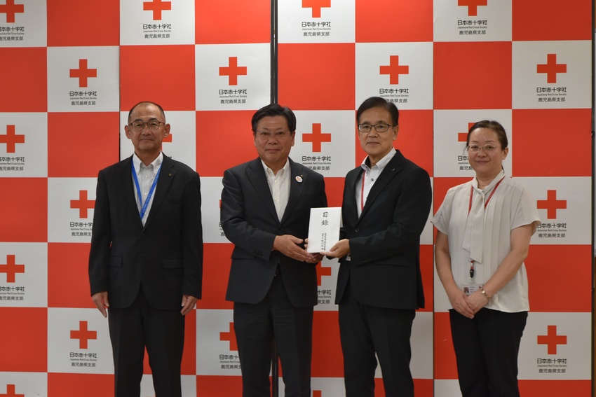 熊本地震支援/鹿児島信用金庫/県民の気持を隣県へ