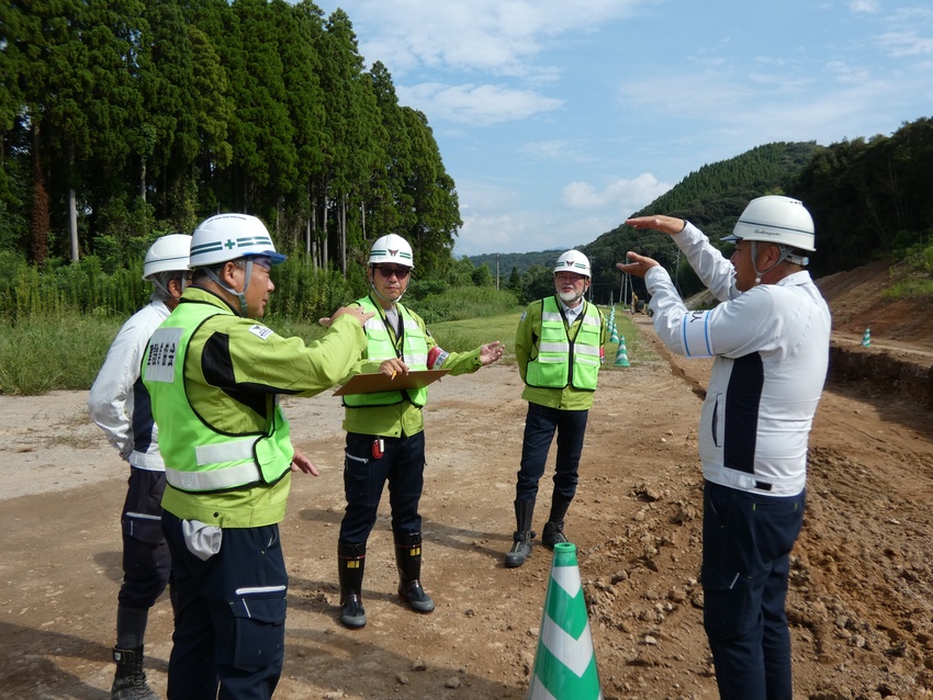 建協川内支部パト／台風対策も万全に