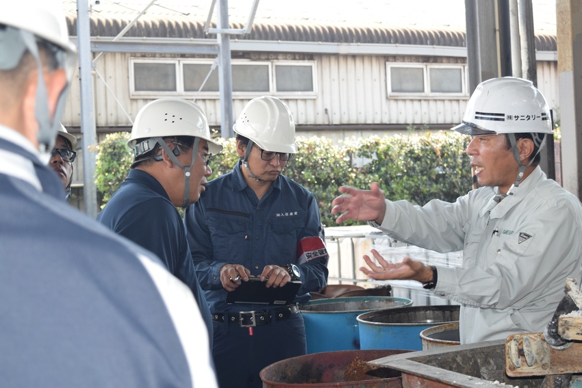 産資循環協鹿児島支部パト／潜む危険を無くす