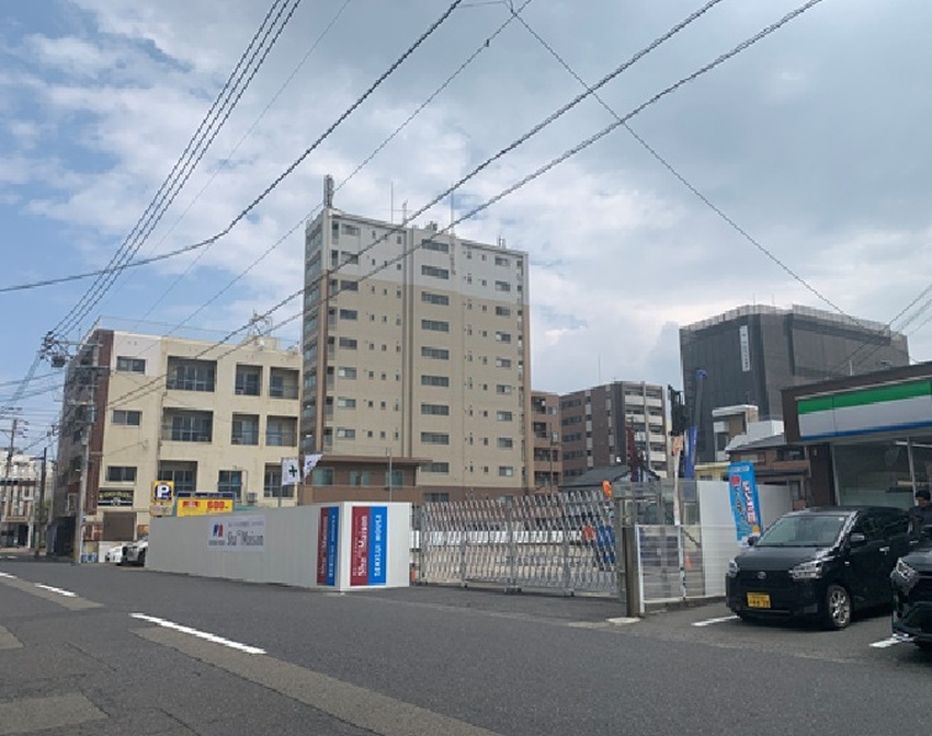 甲突町に共同住宅新築／設計・施工は積水ハウス／Ｓ造１６９４㎡