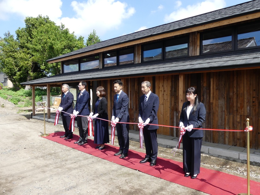 資源循環モデルハウス完成／最新技術で再生／大崎町