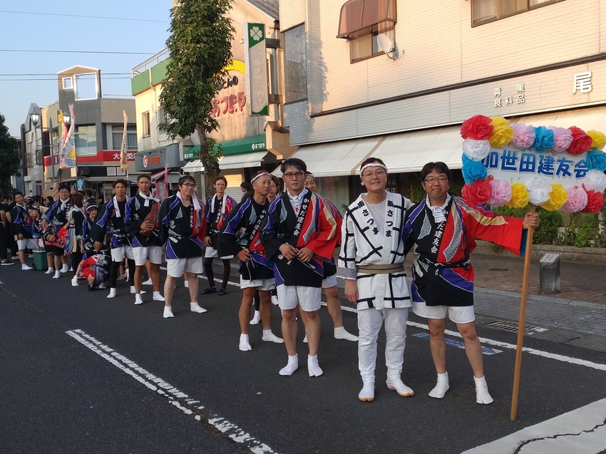 南さつま総踊り／業界団体が舞披露