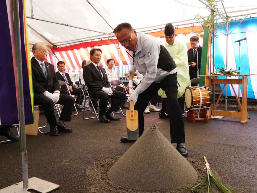 中央家畜屋外トイレ建替え/安田建設工業で着工/JAあいら