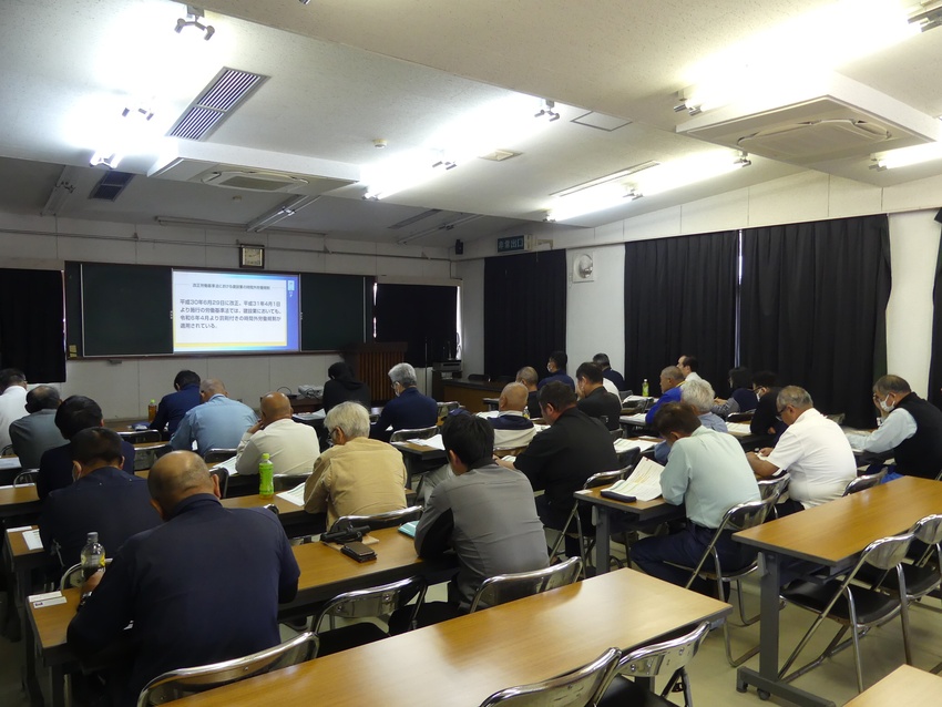 監理技術者講習(鹿屋)/技術動向に理解
