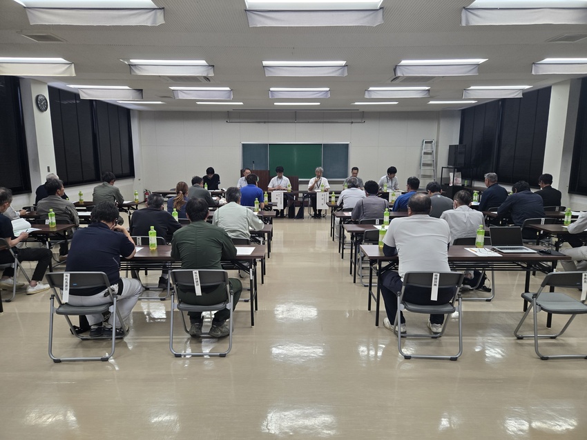 建協種子島支部×熊毛支庁農林水産部　意見交換／事業量確保を要望