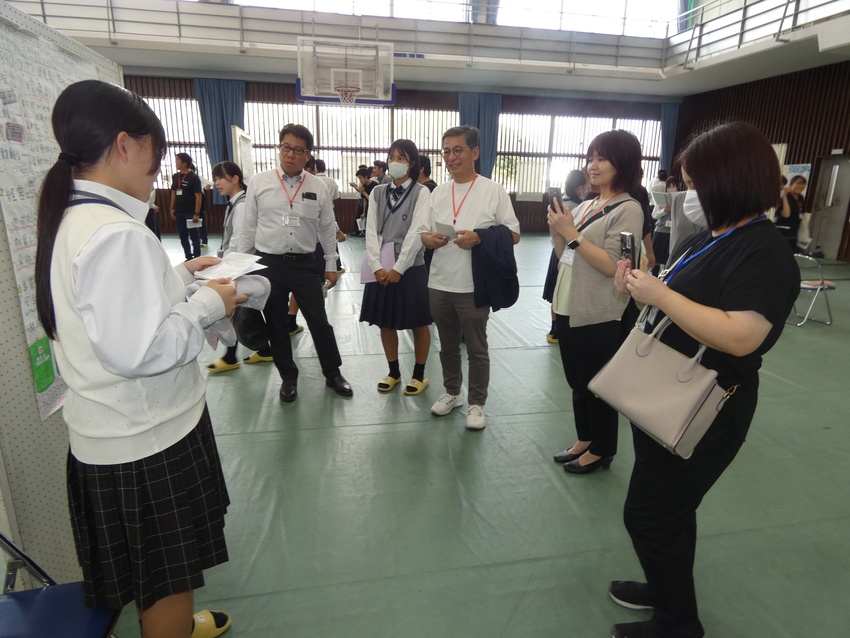 れいめい高が発表/産学連携で「共に育つ」/県中小企業家同友会