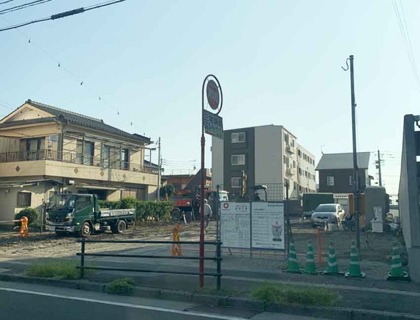 谷山中央に共同住宅新築/設計施工大和ハウス/S造3F648㎡