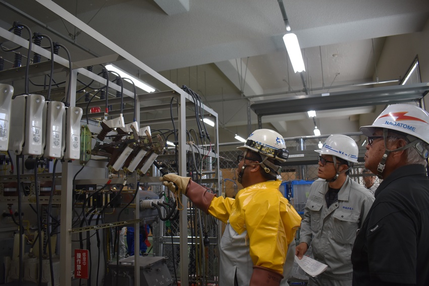 高圧・特高電気取扱講習/事故防止へ作業確認/県電設協会