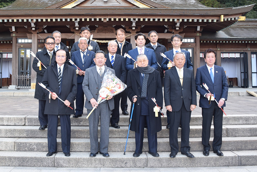 業界団体が安全を祈願　