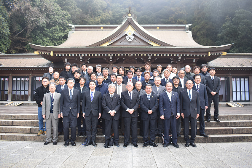 【業界団体が安全を祈願】