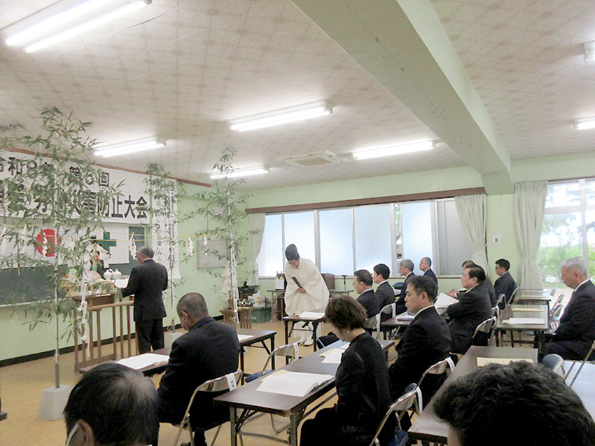 業界団体が安全を祈願