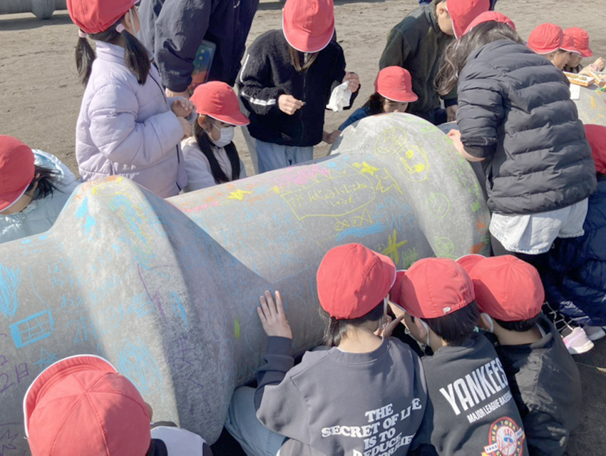 末吉小学校で見学会