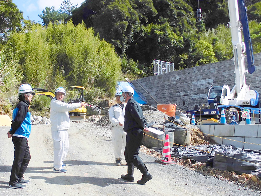 防災・減災重点に巡回