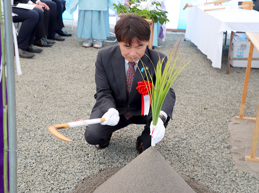 新学校給食Ｃ地鎮祭