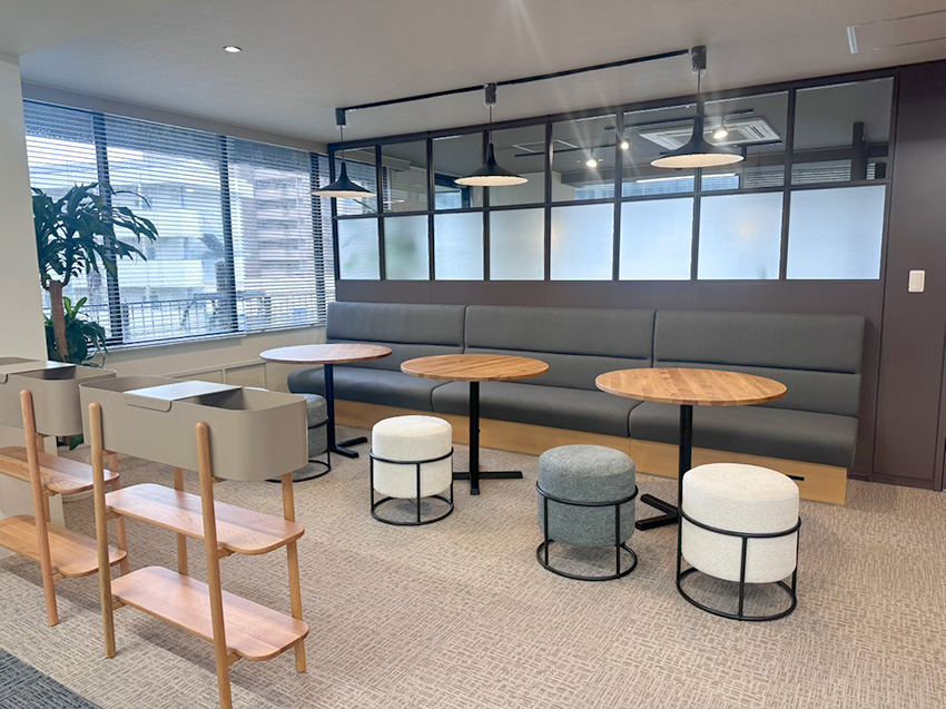 岩田組、本社を「ワークラウンジ型」へ /カフェ×スクエアでDX推進