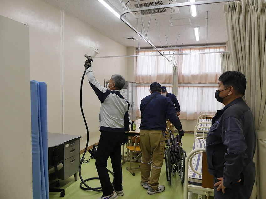 勉強会・実習（ボランティア施工）を実施