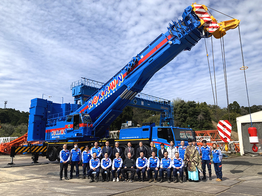 外薗運輸機工 国内最大級の新機種