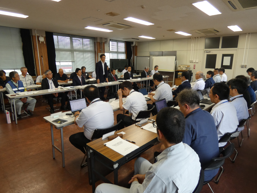 測協・地質協　県北薩建設部と災害支援連絡会